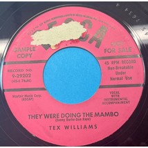 Tex Williams They Were Doing the Mambo / Good Lord 45 Country Hillbilly ... - $21.88