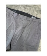 Bonobos Friday Mens Gray Dress Pants Size 35x28 Cotton Blend Career - $35.99