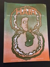 Hair Souvenir Concert Book The Film Theatrical Magazine Program Rare 1990  - £12.40 GBP