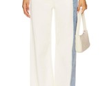 Rag &amp; Bone Featherweight Logan Mid Rise Wide Leg Pants Bleach Stripe - $170.00