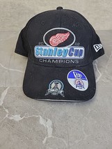 Vintage Detroit Red Wings Hat 2002 Stanley Cup Champions New Era Adjustable - £13.11 GBP