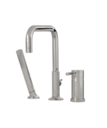 Aquabrass 27513 3-piece Deck Mount Tub Filler with Handshower - £375.80 GBP