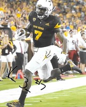 Kalen Ballage ASU signed Arizona State Sun Devil football 8x10 photo COA proof.. - £43.51 GBP