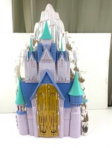 2013 Disney Frozen Ice 2 in 1 Elsa Ice Castle Palace Dollhouse Playset M... - $26.09