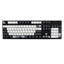 Ink Lotus Keycaps Oem Profile Pbt Dye Sublimation 140 Keys For Ansi/Iso Layout C - £50.28 GBP