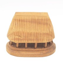 Polynesia Pacific Islander wood carving cottage house 12.7 cm-
show orig... - £71.89 GBP