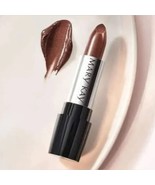 Mary Kay Creme Lipstick Downtown Brown MK Rick pouty lip color fall retired - $39.60