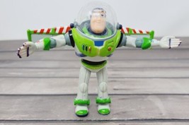 Thinkway Disney Pixar Toy Story BUZZ LIGHTYEAR 3.5&quot; PVC Figure Bendable ... - £5.65 GBP