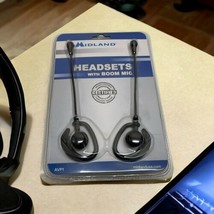 Midland AVP1 Headsets with Boom Mic For Midland GXT LXT and Base Camp Ra... - $21.51