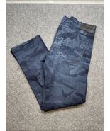 True Religion Bobby Baggy Blue Camo Denim Jeans Men's Size 38X32 KG JD - $49.49
