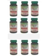 9X Bottles/24-ct People&#39;s Choice Fish Oil Omega 3 Softgels 1000 SEALED - $40.69 CAD