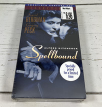 NEW VHS Movie Spellbound Alfred Hitchcock Ingrid Bergman Gregory Peck Mystery - £3.38 GBP