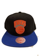 New York Knicks Mitchell &amp; Ness 1980s Knick Logo Adjustable Cap - £19.87 GBP