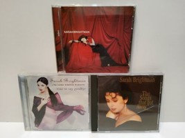 Sarah Brightman 3 Lot CD Collection - Eden Time to Say Goodbye Classical  - £13.90 GBP