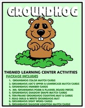 Ground Hog - Themed Learning Activities Package- Laminated - £19.14 GBP