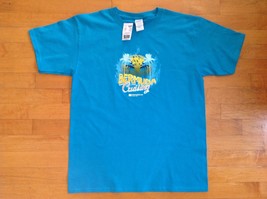  Norwegian Cruise Line Youth Bermuda Blue T Shirt X-Large - £12.50 GBP