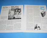 Gene Autry Pickin&#39; Magazine Article Clipping Vintage December 1975 4 Pages - $14.99