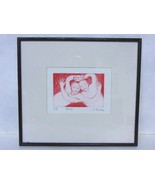 DECORATIVE ETCHING PRINT BY JENNY RONAY &quot;BLISS&quot; - $79.20