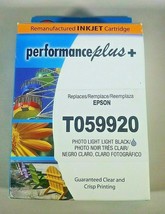 Epson T059920 Remanufactured Inkjet Cartridge Light Black Replaces T0599 - £8.73 GBP