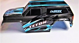 TRAXXAS LaTRAX TETON 1/18 Body Black with Light Blue - $49.95