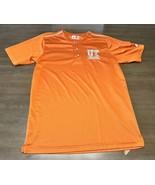 UT Longhorns Polo Shirt by Russell - Men&#39;s M (38-40) Short Sleeve Embroi... - $15.00