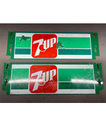 7-UP Soda Pop Machine Fountain Sign Advertisement Metal 7up Advertising ... - $141.34 CAD