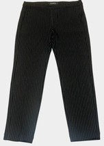 Liverpool Women’s Pinstripe Dress Pants Size 4/27 Black/White EXCELLENT ... - $23.27
