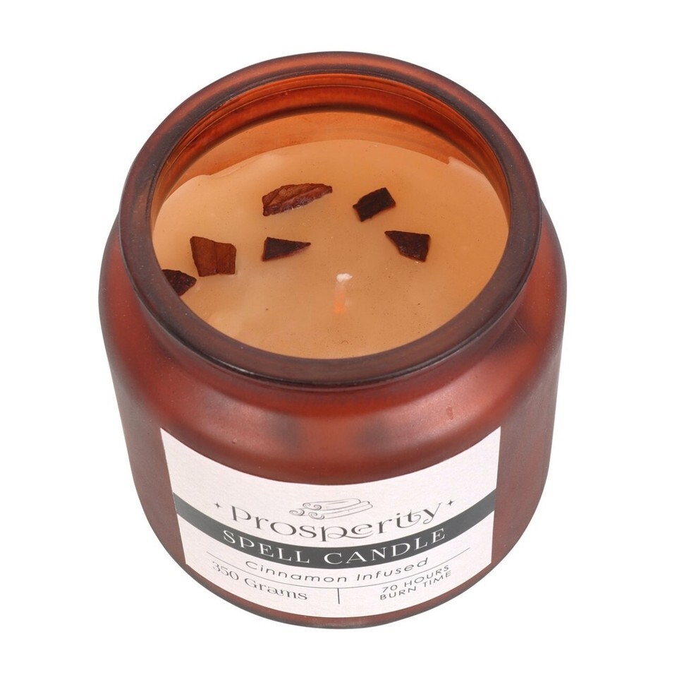 Cinnamon Infused Prosperity Spell Candle Item image 3