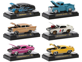 Ground Pounders 6 Cars Set Release 21 IN DISPLAY CASES 1/64 Diecast Cars M2 Mach - £56.15 GBP
