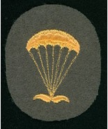 CIRCA 1960-1967, DDR, NVA, PARA, ENLISTED SLEEVE PATCH, PARACHUTIST - $367.50 MXN