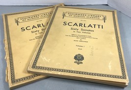 Two Schirmers Library of Musical Classics Scarlatti Sixty Sonatas in Two... - £19.74 GBP