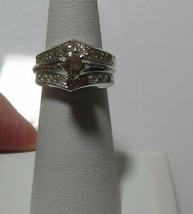 Karatclad 18K HGE ESPO Ring Engagement/Wedding Ring - £20.63 GBP