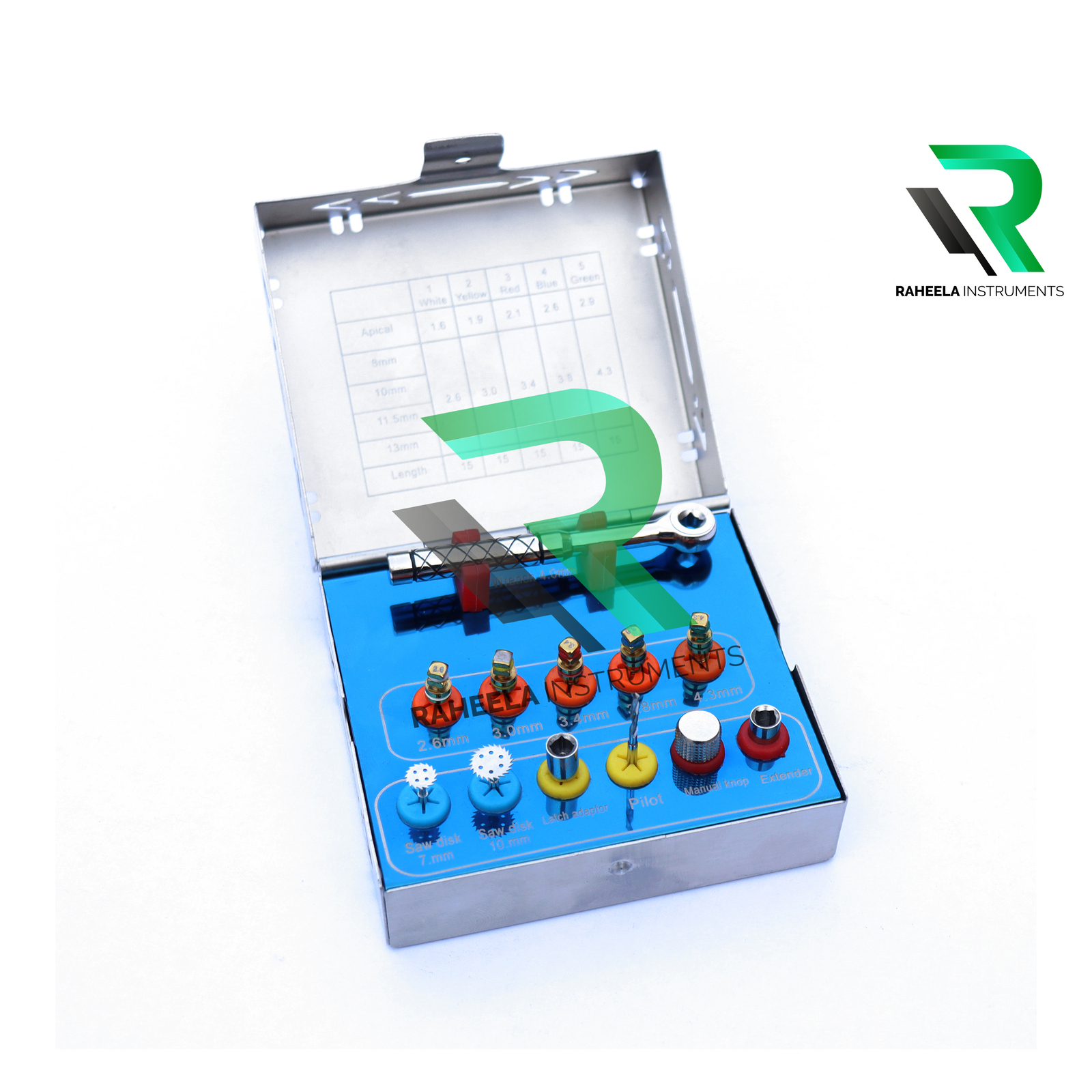 Dental Bone Expander Kit with saw disk 12 pcs - $95.00