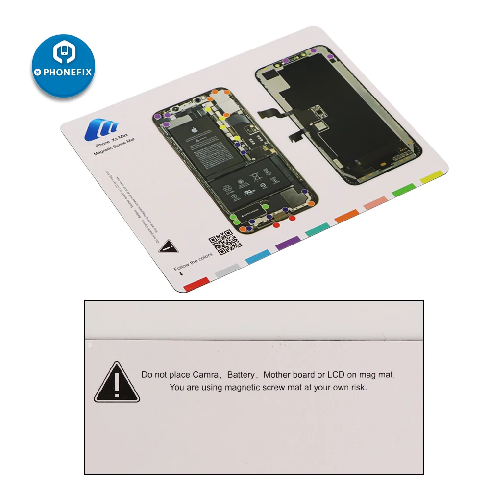 Magnetic Screw Mat Organizer Screws Holder Phone Repair Pad Holding and Absorbin - £154.25 GBP