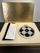 Estée Lauder Evening Luxe Checkmate Compact NEW Unused VERY RARE Lucidit... - $225.00