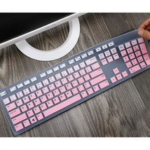 Silicone Keyboard Skin Cover Compatible With Dell Desktop Km636 Kb216 Ke... - $14.99