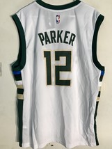 Adidas NBA Jersey Milwaukee Bucks Jabari Parker White sz S - £20.10 GBP