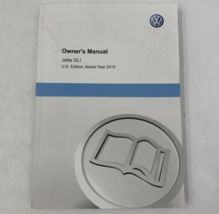 2015 Volkswagen Jetta GLI Owners Manual Handbook OEM M04B20022 - £11.65 GBP