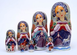 Snow Queen Nesting Doll - 8" w/ 7 Pieces - $290.00