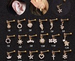 Ng ear stud earring for women flower star tassel dangle cartilage piercing earring thumb155 crop