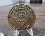 US Army 1 Battalion 14 Aviation Regiment 1-14th Tomahawks Challenge Coin... - £11.83 GBP