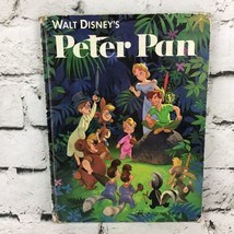 Vintage 1979 Walt Disney’s Peter Pan Illustrated Hardcover Golden Books Press - $19.79