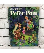 Vintage 1979 Walt Disney’s Peter Pan Illustrated Hardcover Golden Books ... - £15.52 GBP