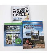 How To Books Set of 3 Books  2 ARRL Books &amp; 1 Maker Skills - $818.10 MXN