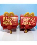 Vintage McDonald&#39;s Happy Meal Toys 1994 Happy Meal Box Train Car Ronald ... - $23.50