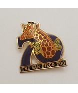 San Diego Zoo 70 Year Anniversary Collectible Giraffe Lapel Hat Pin Pinback - €17,07 EUR