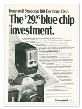 Print Ad Honeywell Strobonar 100 Electronic Flash Vintage 1972 Advertise... - $9.70