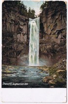 New York Postcard Ithaca Taughannock Falls Hugh Leighton Germany - $2.05