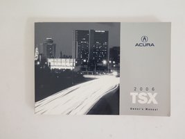 2006 Acura TSX Owners Manual [Paperback] acura - $38.21