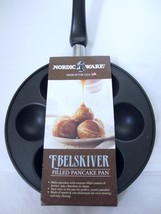 NEW Nordic Ware Ebelskiver Filled Pancake Pan NIB USA - £22.42 GBP